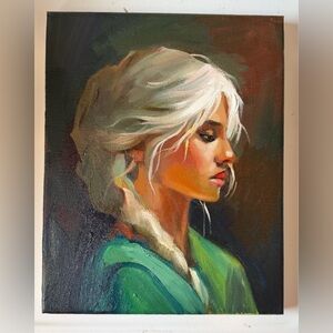 oil paintings original “Portrait study 2», 10x8, oil on canvas